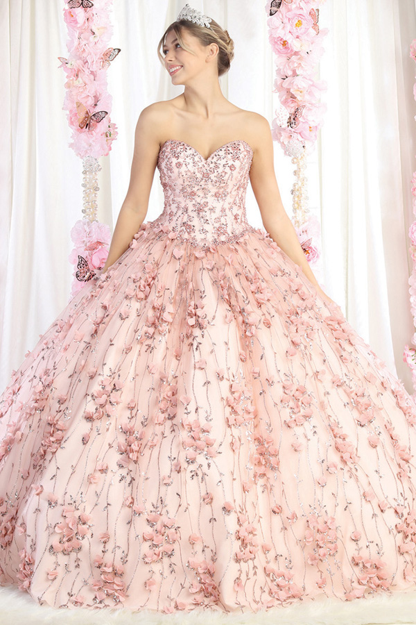 Sweetheart Embellished Quinceanera Ballgown